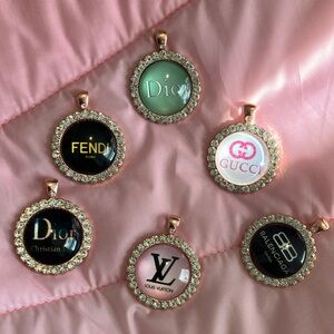 Rose Gold pendants for chains